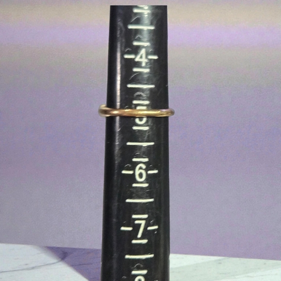 Vintage Uncas Rhinestone Ring – 1/3 14K Rolled Gold Plate – Elegant Estate Find - Picture 6 of 7